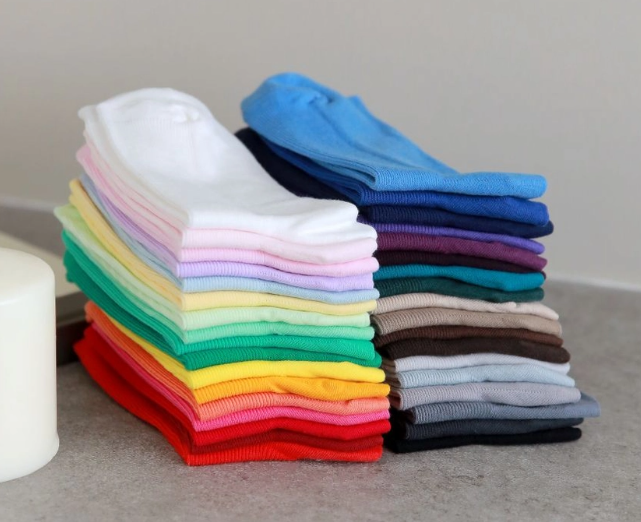Chaussettes couleur femme coton pastel et vives — SOXX.SHOP Image