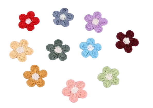Chaussettes fleur femme brodée coton — SOXX.SHOP Image