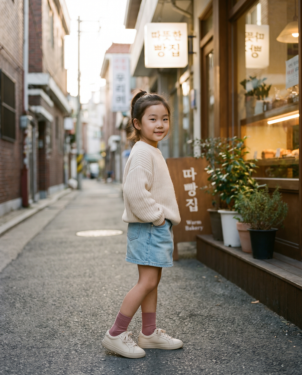 Enfant qui court avec des chaussettes SOXX