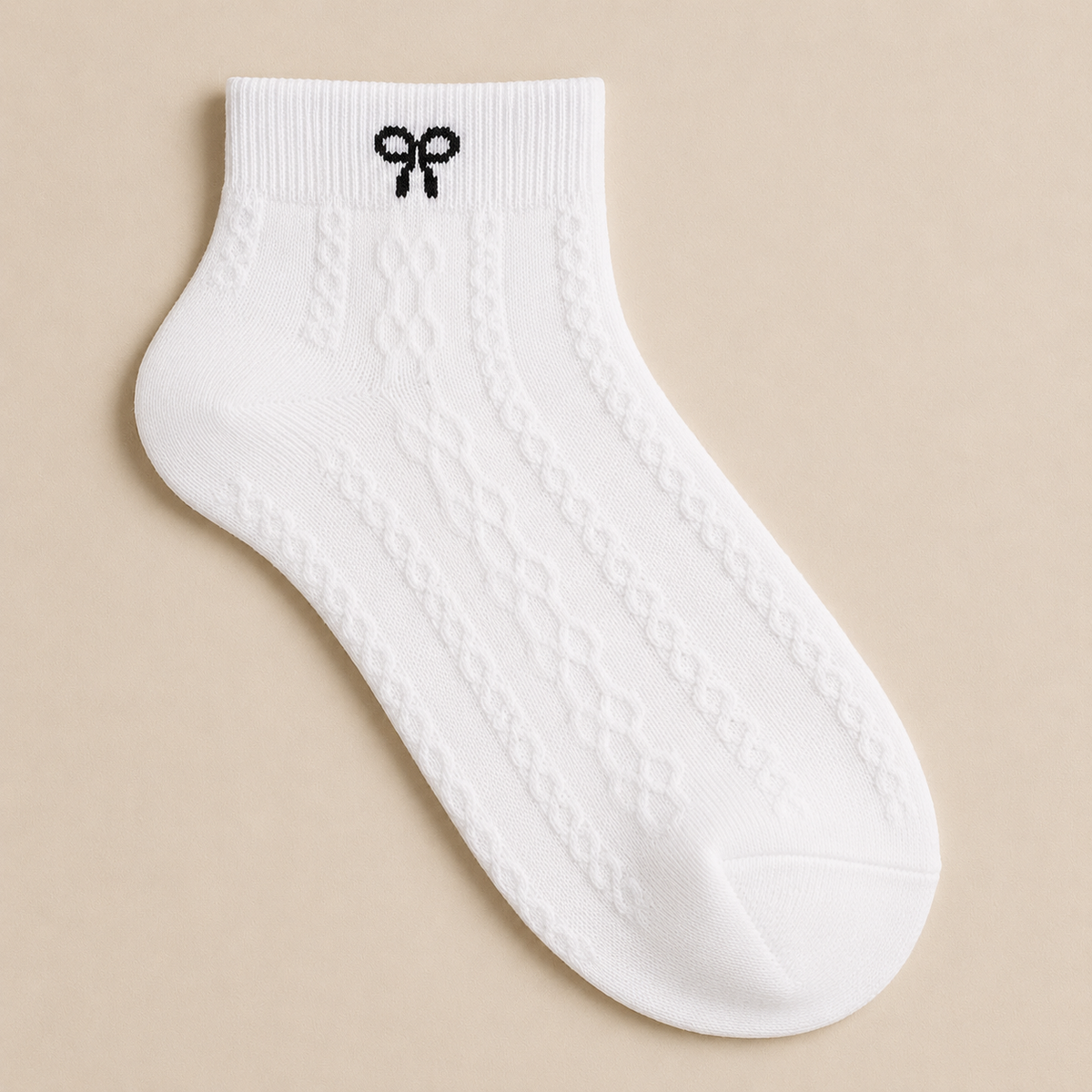 Noeud Court Femmes Coton