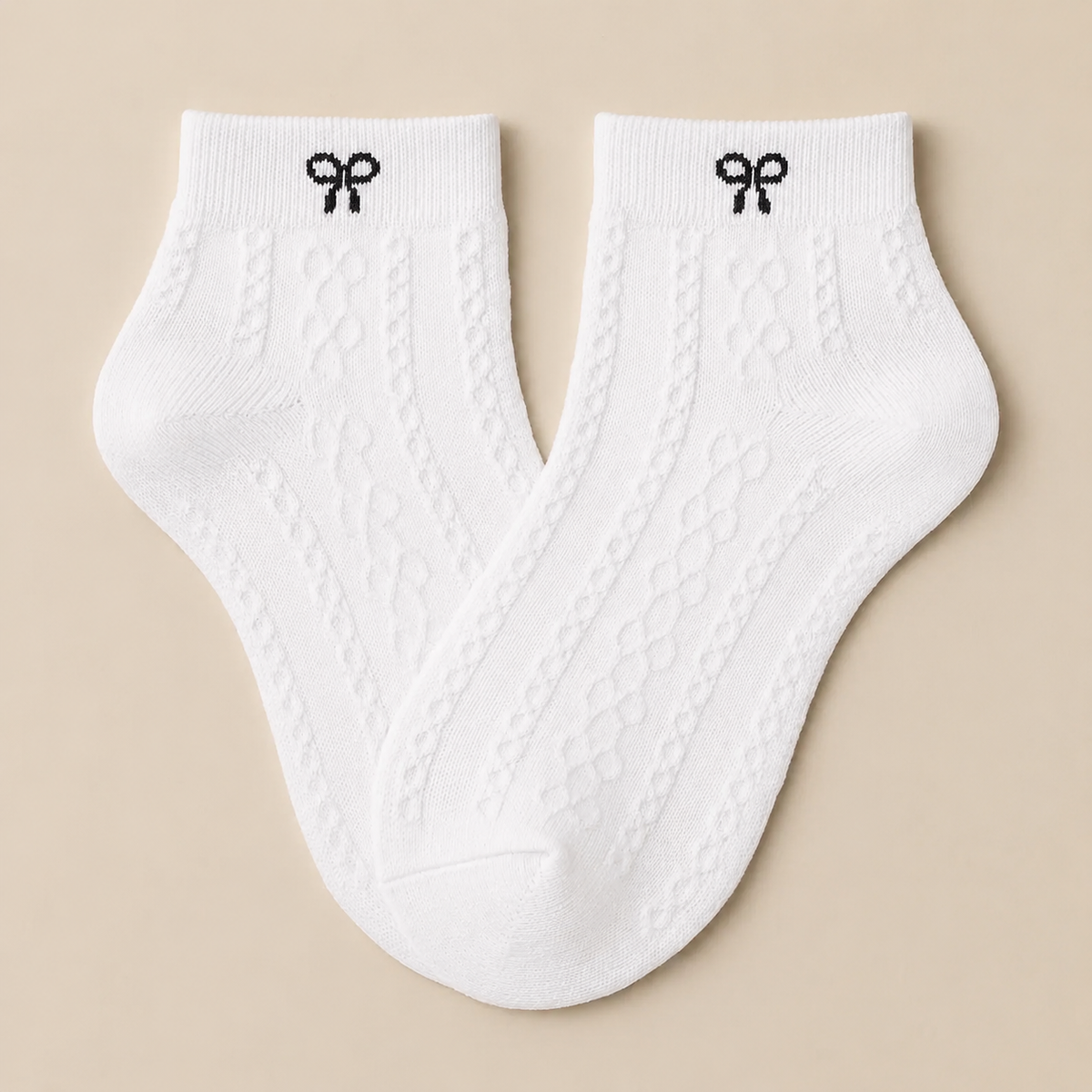 Noeud Court Femmes Coton