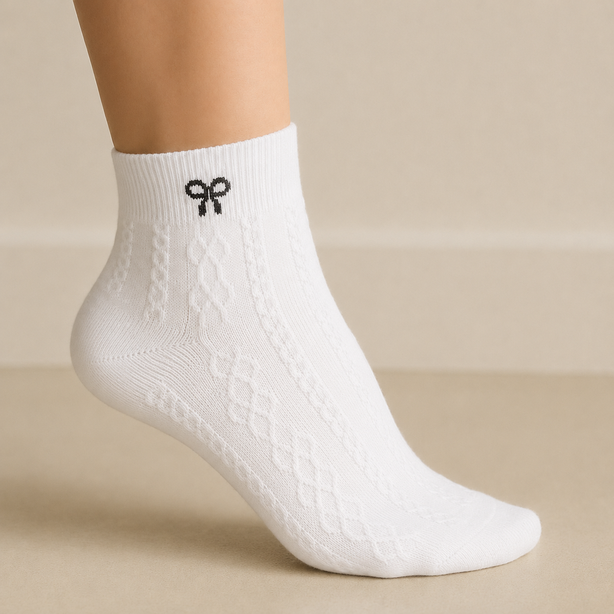 Noeud Court Femmes Coton