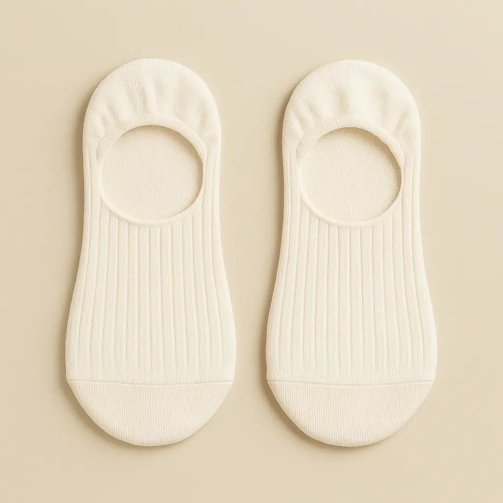 Chaussettes femmes socquettes blanches en coton paire
