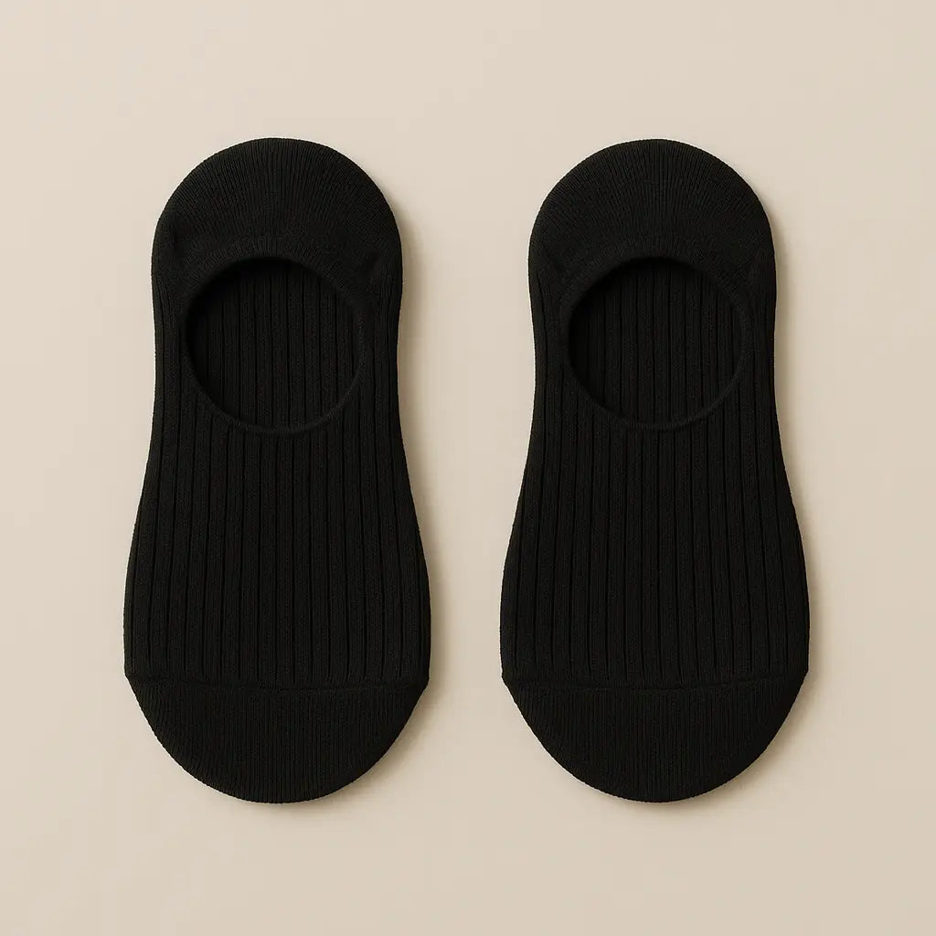 Chaussettes femmes socquettes coton noir SOXX paire