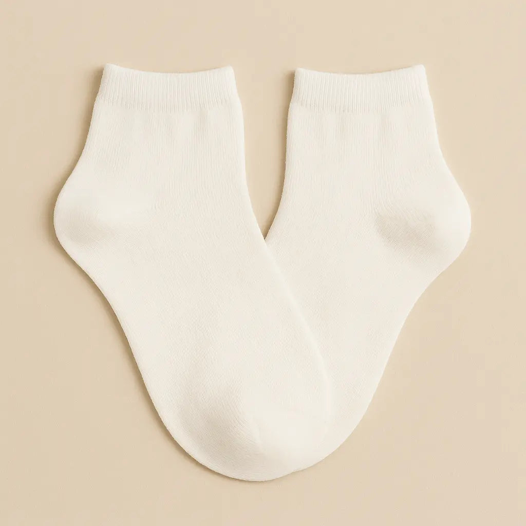 Chaussettes femmes socquettes blanches en coton SOXX paire