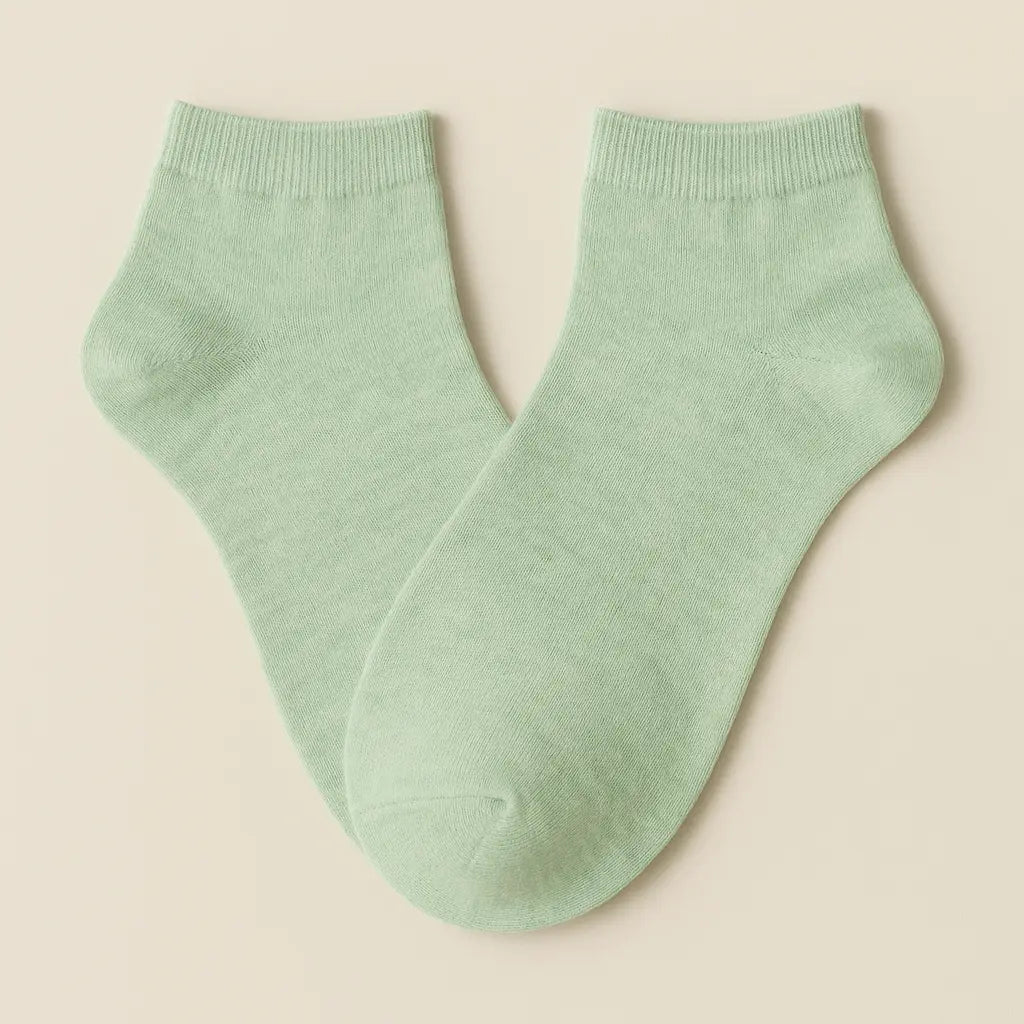 Chaussettes femmes socquettes coton vert SOXX paire