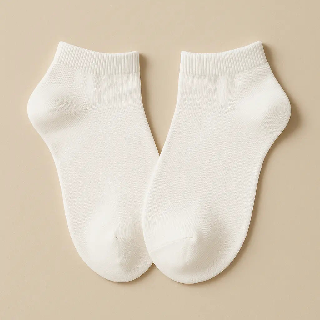 Chaussettes femmes socquettes coton blanc SOXX paire