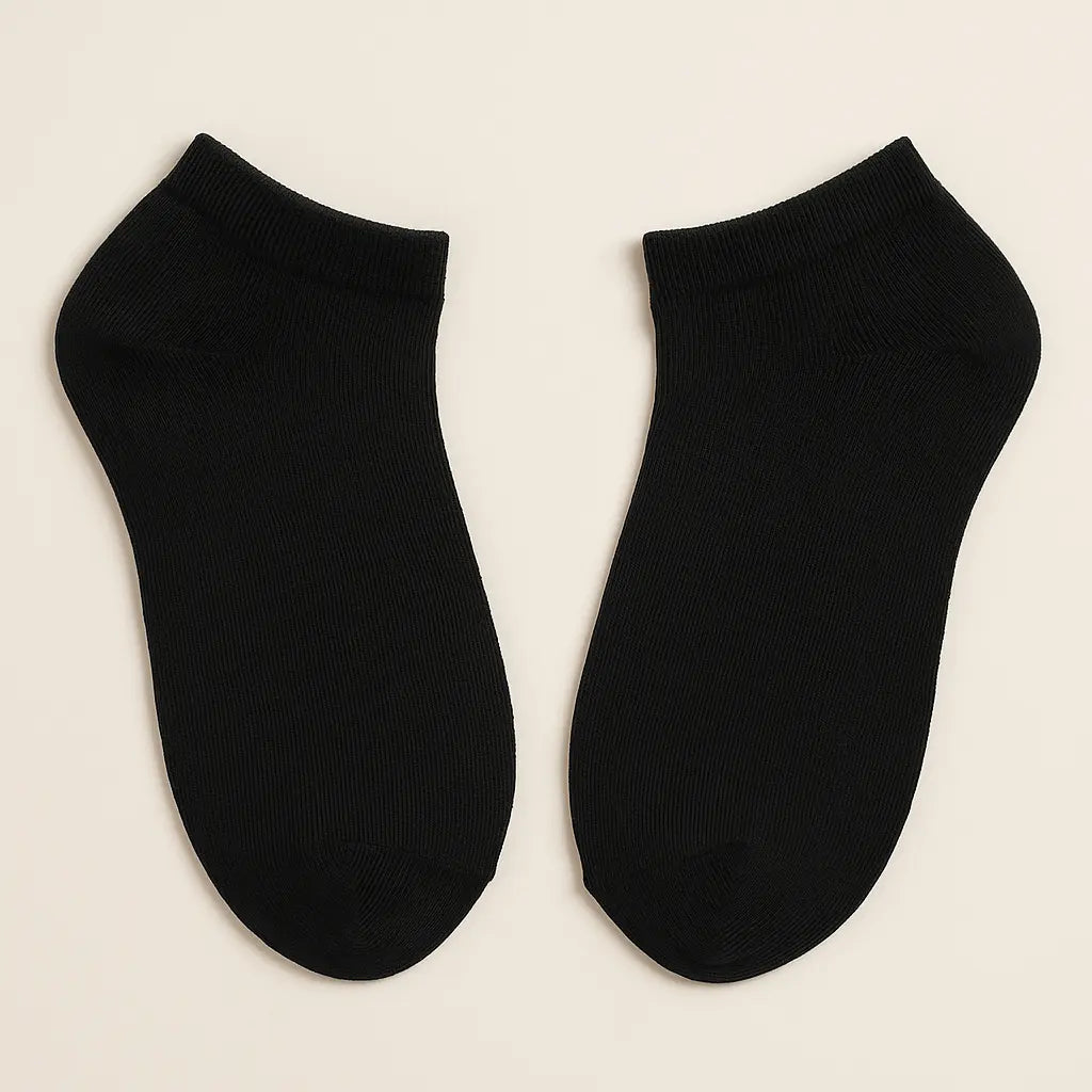 Chaussettes femmes socquettes coton noir SOXX paire