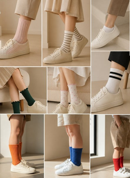 patchwork chaussettes